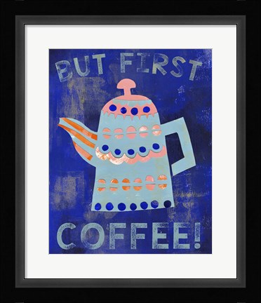 Framed Coffee 2 Print