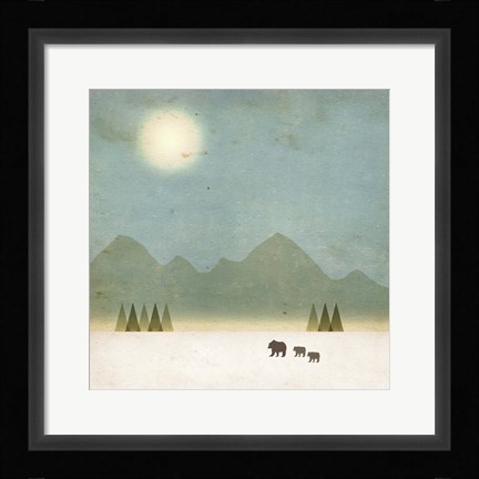 Framed At Peace Print