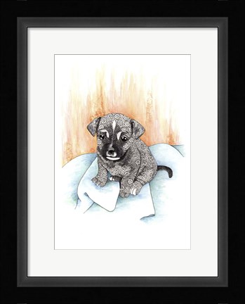 Framed Little Annie Print