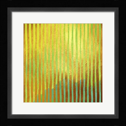 Framed Bohemian Gold II Print