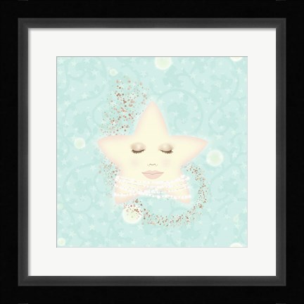 Framed Madame North Star Print