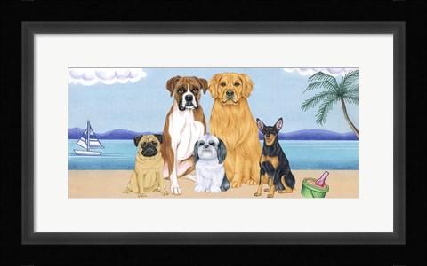 Framed Great Outdoors Lakeside Print