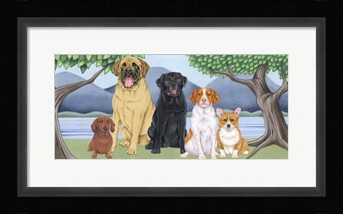 Framed Great Outdoors Mountains Print