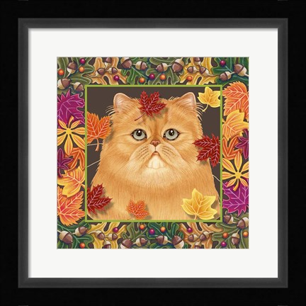 Framed Autumn Persian Print