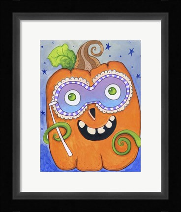 Framed Get Your Mask Print
