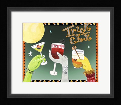 Framed Trick or Clink Print