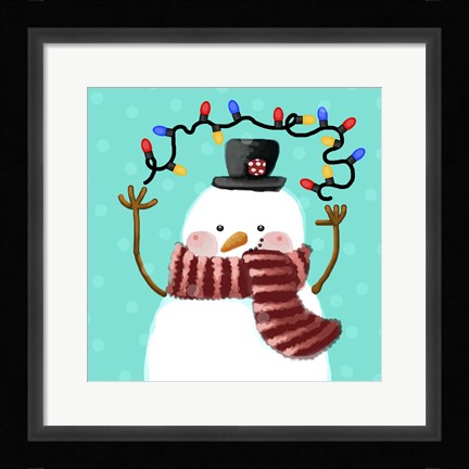 Framed Fun with Lights Print