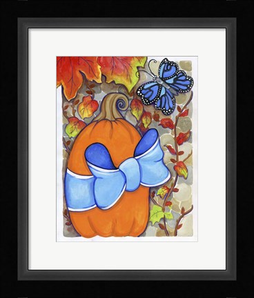 Framed Blue Ribbon Print