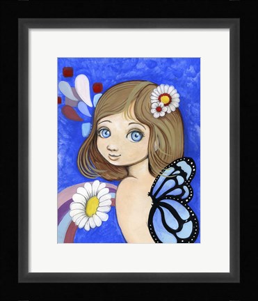 Framed Indigo Spectrum Print