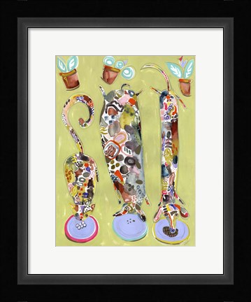 Framed Diet Is A Four Letter Word Print