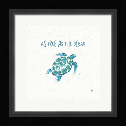 Framed Maritime III Print