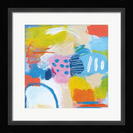 Framed Cheerful II Print