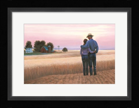 Framed Family Farm Print