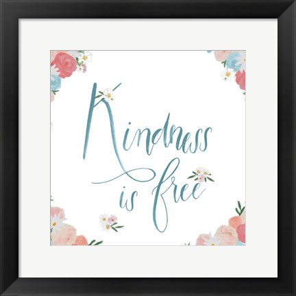 Framed Spirit Stallion V Blush and Teal Print