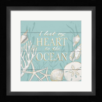 Framed Tranquil Morning II Print