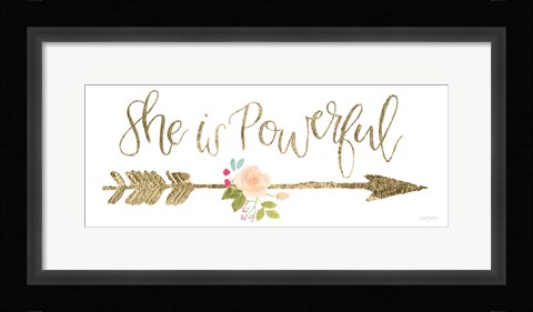 Framed Girl Power VII Print