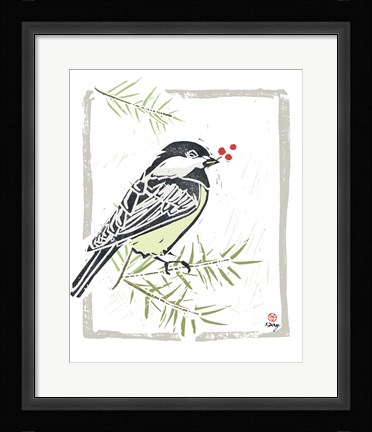 Framed Winter Days VII Print