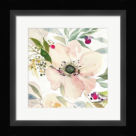 Framed Joy of White II Print