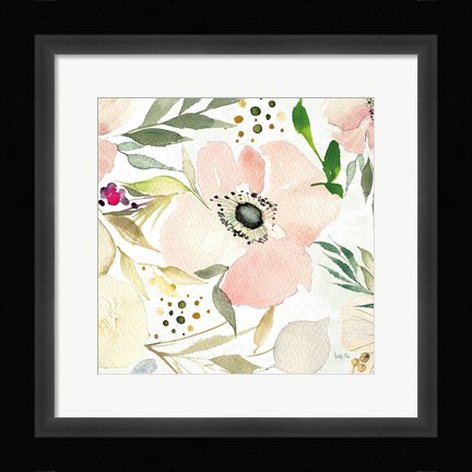 Framed Joy of White III Print