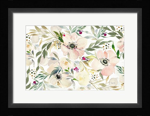 Framed Joy of White Print