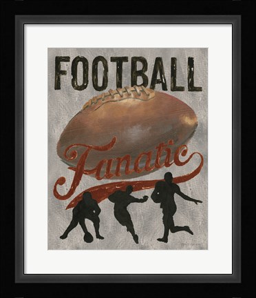Framed Game Day V Print