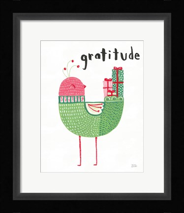 Framed Christmas Tweets IV Print