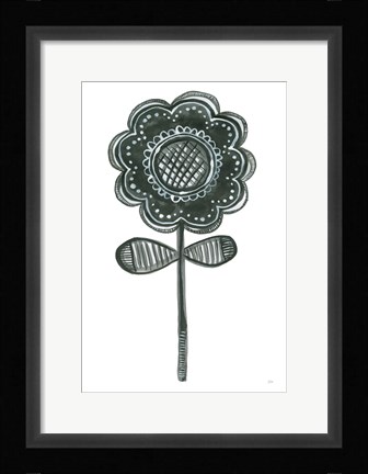 Framed Bloom Town III Print