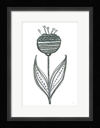 Framed Bloom Town II Print