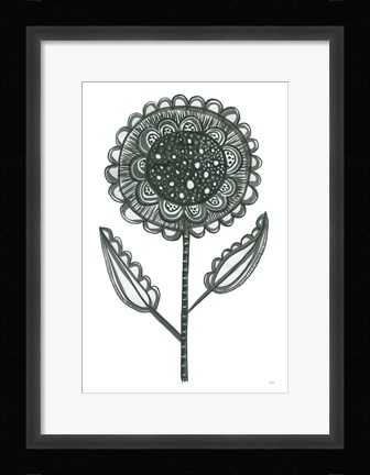 Framed Bloom Town I Print