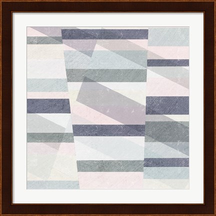 Framed Pastel Reflections III Print