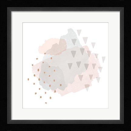 Framed Lovely Blush IV Print