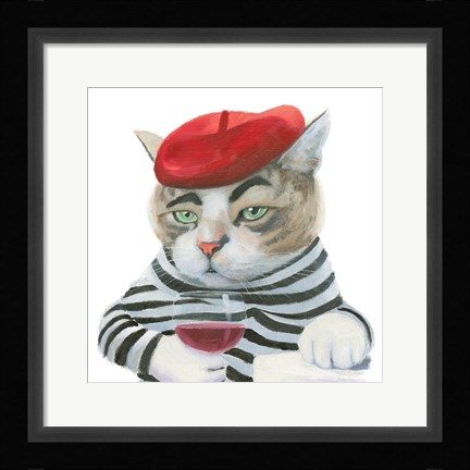 Framed Cattitude III Print