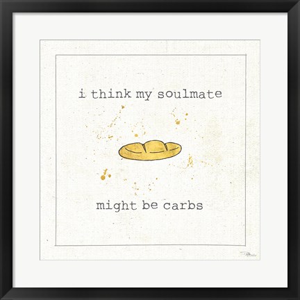 Framed Calorie Cuties II Print