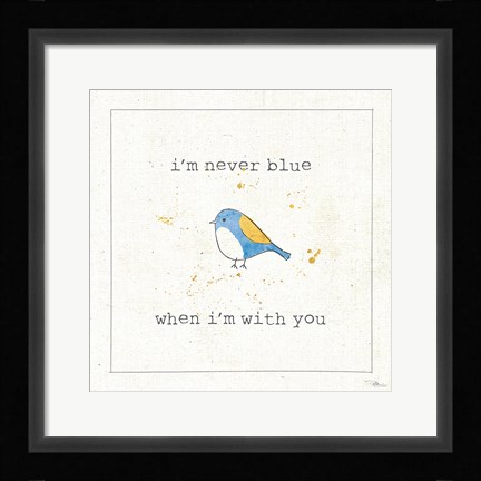 Framed Lil Tweeties III Print