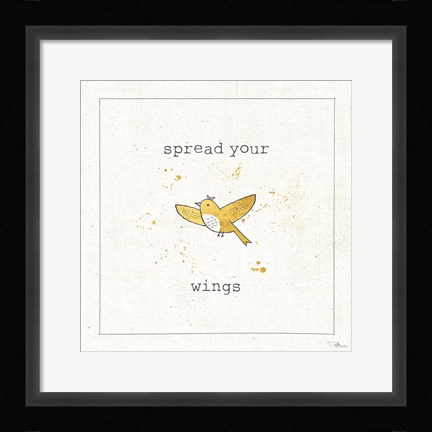 Framed Lil Tweeties II Print