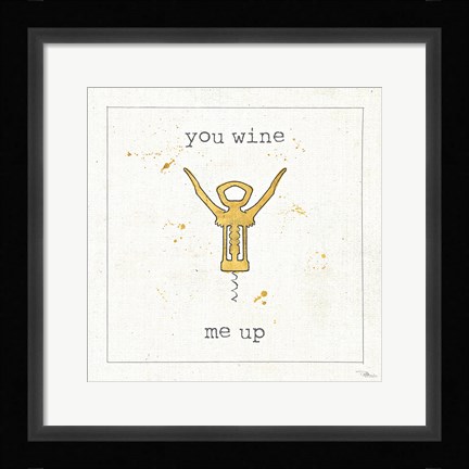 Framed Flavor Notes IX Print