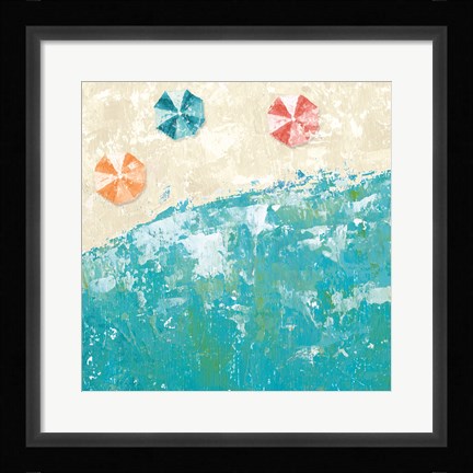 Framed Beach Days Print