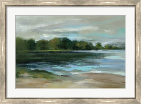 Framed Lake Afternoon Stillness Print
