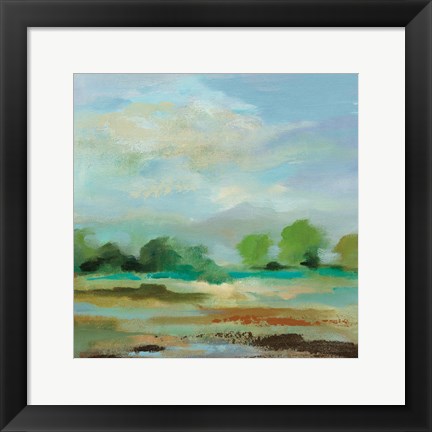 Framed Unexpected Clouds II Print