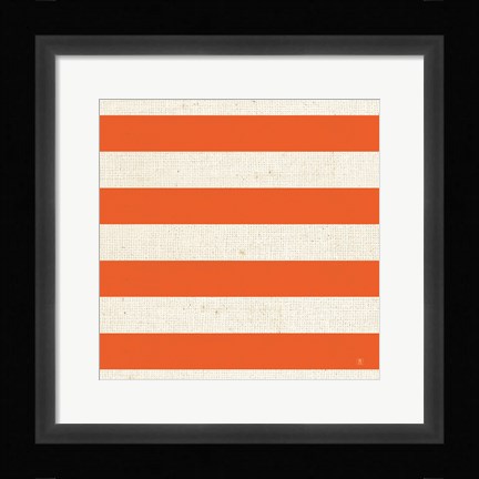 Framed Blue Sky Garden Pattern VC Print