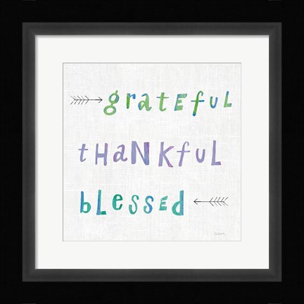 Framed Beliefs II Print