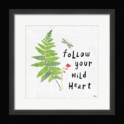 Framed Wild Wings IV Print