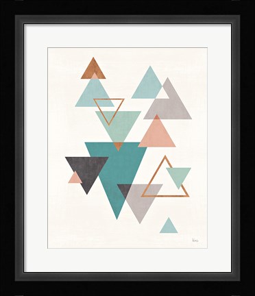 Framed Abstract Geo II Print