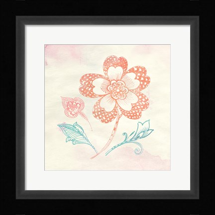 Framed Eastern Boho IV Print