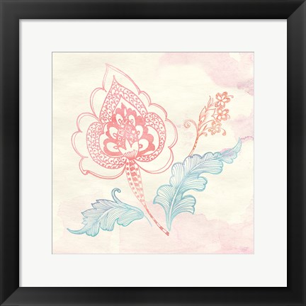 Framed Eastern Boho II Print