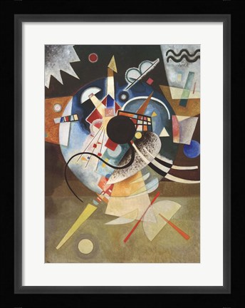 Framed Centre 1924 Print