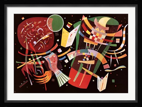 Framed Komposition X c1939 Print