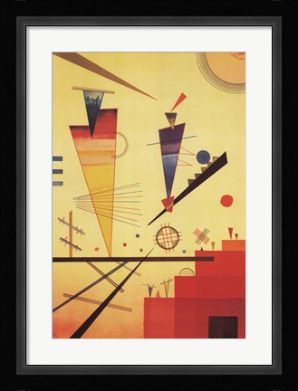 Framed Merry Structure Print