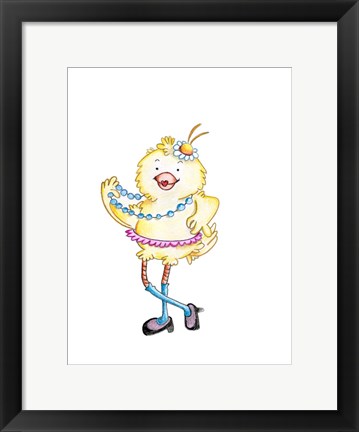 Framed Chic Chick Print