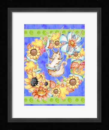 Framed Swing Into Fall Print